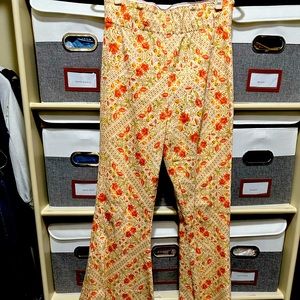 Show me your mumu floral denim bells size large